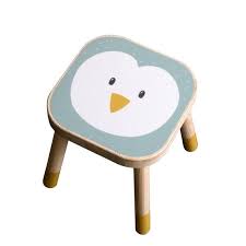 Ikea Chair Stickers Decal Adhesive Foil Flisat Kids Stool Children S Chair Wooden Stool Child Stool Penguin Furniture Not Included Kids Stool Kids Stool Design Childrens Chairs