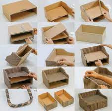 The Best 33 Most Creative Diy Storage That Will Enhance Your Home While Christmas Https Dexorate Cardboard Box Diy Cardboard Box Storage Cardboard Box Crafts