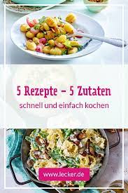 Top 5 Rezepte Fur Die Du Nur 5 Zutaten Brauchst Lecker Rezepte Einfach Kochen Vegetarische Nudelgerichte