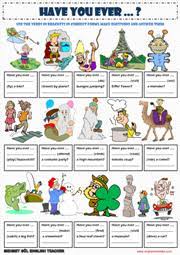Present Perfect Tense Esl Grammar Worksheets Perfect Tense Present Perfect Present Perfect Tense Exercises