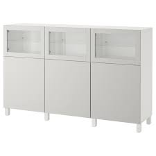 Ikea Besta Aufbewahrung Mit Turen Weiss Lappviken Hellgrau Klarglas Du Kannst Dich Fur Die Sanft Schliessende Ikea Aufbewahrung Speicherideen Aufbewahrung