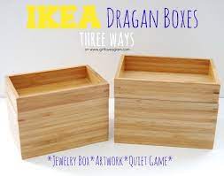 Ikea Wooden Boxes Three Ways Wooden Boxes Recipe Box Makeover Recipe Box Wooden