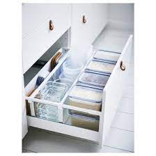Ikea 365 Food Container With Lid Rectangular Plastic Ikea Ikea 365 Ikea Kitchen Drawer Organization