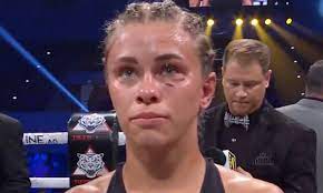 We'll have more time to work with paige, because she will only fight in november or early next year — we don't have the date set. Q Hiufeas8sm