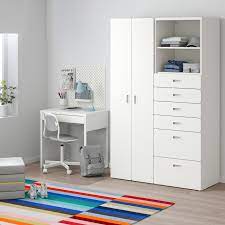 Stuva Fritids Wardrobe White White 47 1 4x19 5 8x75 5 8 Ikea Ikea Stuva Ikea Furniture