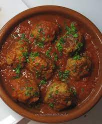 Albondigas In Tomatensauce Tomaten Sauce Tomatensauce Fleischballchen In Tomatensauce