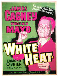 Gangster Movie From The 1930 S Cagney Is A Crazy Mama S Boy Awesome Final Scene James Cagney Old Movie Posters White Heat