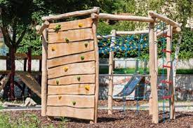 Klettergerust Holzhof Country Achteck Kletterwand Reckstange Netz Kinderspielgerate Fu Kinderspielplatz Garten Kinder Spielplatz Garten Garten Spielplatz