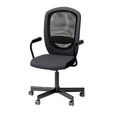 Flintan Nominell Office Chair With Armrests Black Ikea Office Chair Swivel Chair Chair
