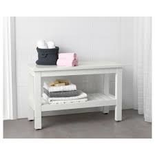Hemnes Banco Blanco 83 Cm Ikea Bad Bank Weisse Bank Ikea