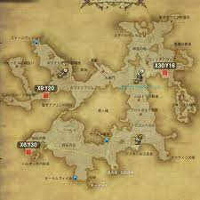 Ff14 トレジャーハントmap G5地図座標 新生ff１４攻略情報 エオルゼアガイド