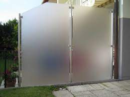 Wind Sichtschutz Mit Edelstahlpfosten Sichtschutz Terrasse Glas Sichtschutz Sichtschutz Glas