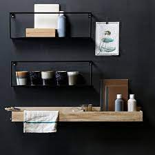 Wandregal Hangeregal Regal Bucherregal Kuche Bad Stellen Sie Zigeunern Eine Karriere Bisher Hinein Badezimmer Wandregal Wandregal Metall Wandregal