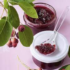 Felsenbirnen Konfiture Mit Zimt Rezept Kuchengotter Lebensmittel Essen Rezepte Felsenbirne Marmelade