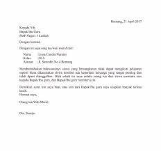 Download Contoh Surat Izin Tidak Masuk Sekolah Karena Berbagai Hal Masuk Sekolah Sekolah Surat