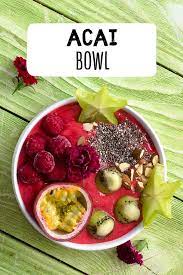 Acai Bowl Rezept Rezept Rezepte Acai Bowl Rezept Superfood Rezepte