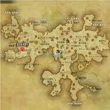 Ff14 トレジャーハントmap G4地図座標 新生ff１４攻略情報 エオルゼアガイド