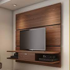 The tv wall mount is done. Small Bedroom Tv Unit Wooden Wall Mounted Tv Stand For Bedroom In Stylish Design Of Tv In Bedroom Tv Stand Designs Tv Wall Unit