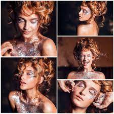 Creative Idea For A Photo Shoot In The Studio Portrait With Sequins By Sasha Playchik Creative Photoshoot Ideas Glitter Photography Glitter Photo Shoots Check out these adorable baby photo ideas that will get you inspired to try your own home shoot with your little one!
