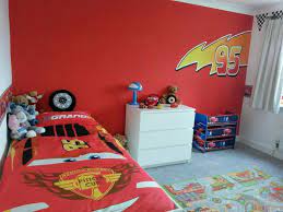 Cars Lightning Mcqueen Bedroom Lightning Mcqueen Bedroom Kids Room Paint Car Themed Bedrooms