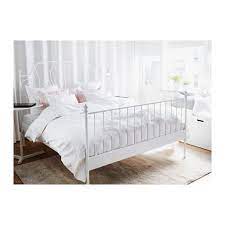 Leirvik Bed Frame Full Luroy Ikea Bettgestell Bettgestell Aus Metall Ikea Leirvik