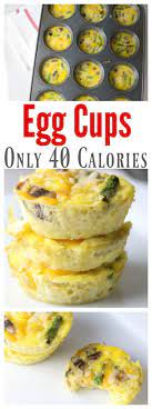 They have a tiny amount of sugar and no fiber. Low Calorie Egg Cups Your Modern Family