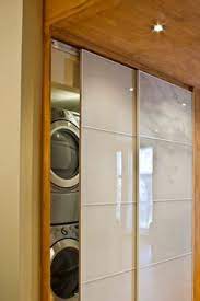 Modern Laundry Room By Emily Campbell Ikea Hack Modern Laundry Rooms Laundry Room Doors Laundry Room Design
