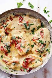 Cremiges Toskanisches Knoblauch Huhn Rezepte De Rezepte Huhnchenrezepte Mahlzeit
