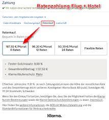 Reise Auf Rechnung Bezahlen Ratenzahlung Ohne Anzahlung