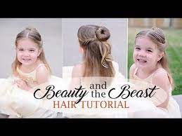 There are many easy hairstyles for medium hair, once you learn them, you will be surprised how versatile your. Belle Hair Tutorial For Little Girls Beauty And The Beast Inspired F Belle Hairstyle Hair Like Belle Princess Belle Hair