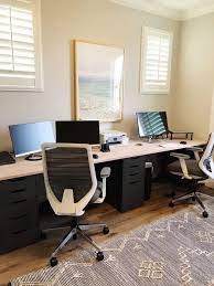 Mounting Karlby To Idasen Base Ikeahacks Shared Home Offices Apartment Inspiration Ikea Alex Desk