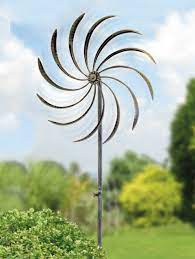 Wetterfeste Gartenstele Windmuhle Aus Lackiertem Eisenblech Windmuhle Windrad Gartenstelen