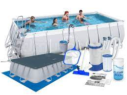 Basen Ogrodowy Stelazowy 549 X 274 X 122 Cm 9w1 Bestway 56223 56465 Bestway Home Decor Pool