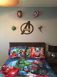 Avengers Wall Decor Marvel Bedroom Marvel Room Avengers Room