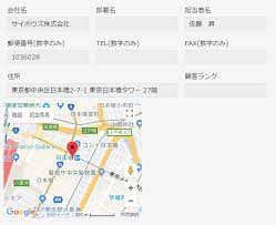 住所から地図を表示する Cybozu Developer Network