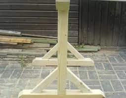 Arbeitsbock Tisch Tischbock Bock Arbeitstisch Zapfenverbindung Arbeitsbock Bocke Sagebock Heimwerken Werkstatteinrichtung Selber Bauen