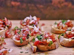 Italienische Bruschetta Von Turbopat Chefkoch Rezept Bruschetta Rezept Italienisches Fingerfood Bruscetta Rezept