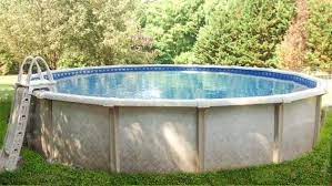 24 X 52 Swimming Pool Atlas Series Strongest Extruded Resin Above Ground Pool Swimming Pools Backyard Trampoline