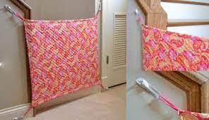 Kindersicherung Treppe Stoff Naehen Wohnung Haushalt Kindersicherung Kindersicherung Treppe Kindersicherung Schublade