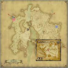 Ff14 G10地図座標 Treasure Hunt