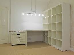 Ikea Expedit 5x5 With Desk Attachment Craft Room Design Craft Room Storage Craft Room Organization
