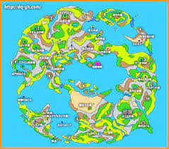 ドラクエ6 世界地図 上 下