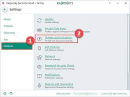 How To Exclude Files Applications And Urls From Scanning In Kaspersky Security Cloud
