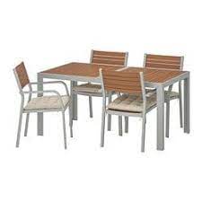 Sjalland Serie Ikea Aussenmobel Terrasse Sitzgruppe Gartenmobel Sets