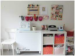 Make It Cozee Norden Gateleg With Wheels Sewing Table Bastelraum Tische Ikea Klapptisch Nahtische