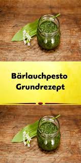 Barlauchpesto Grundrezept Rezept In 2020 Barlauchpesto Barlauchpesto Rezept Barlauch Rezepte
