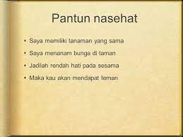 Contoh Pantun Nasehat Terlengkap Http Ift Tt 2o32g0e Tanaman Menanam Bunga Menanam