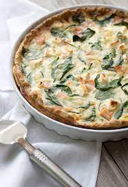 Spinat Lachs Quiche 8 Lachs Quiche Lachs Spinat Quiche Spinat Quiche Rezept