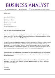 Business Analyst Cover Letter Example Writing Tips Resume Genius Resume Cover Letter Examples Cover Letter For Resume Business Analyst Resume