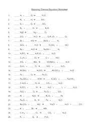 Balancing Equations Worksheet Moercar Balancing Equations Chemical Equation Chemistry Worksheets